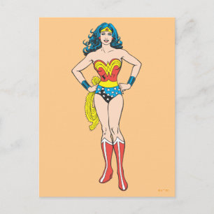 Wonder Woman Hands on Hips Postcard