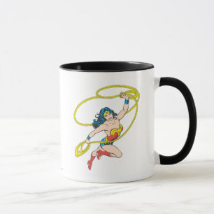 Wonder Woman Holds Lasso 3 Mug
