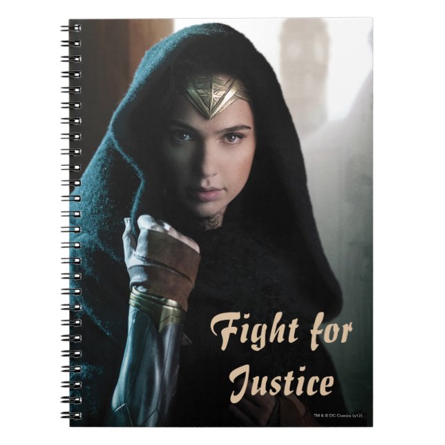 Wonder Woman in Cloak Notebook (Front)