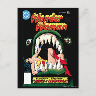 Wonder Woman Jaws Postcard