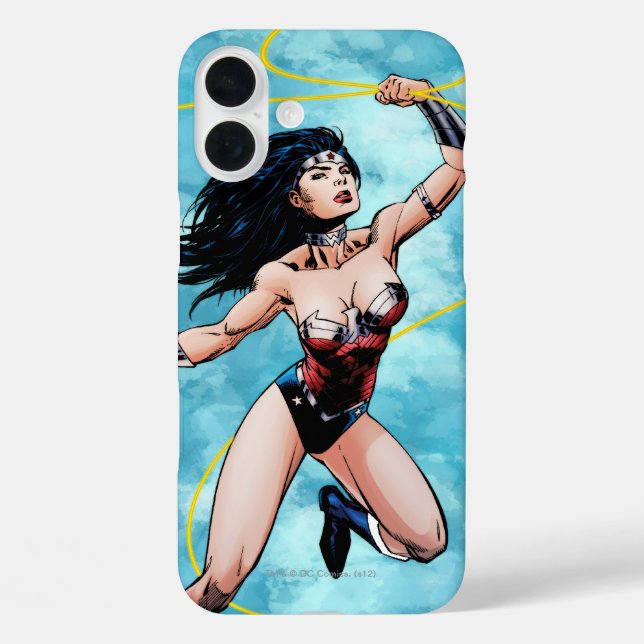 Wonder Woman & Lasso of Truth Case-Mate iPhone Case (Back)