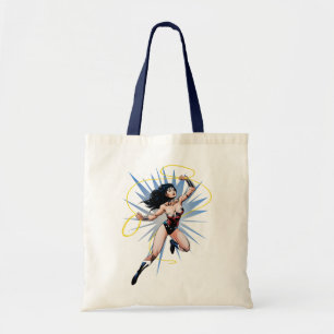 Wonder Woman & Lasso of Truth Tote Bag