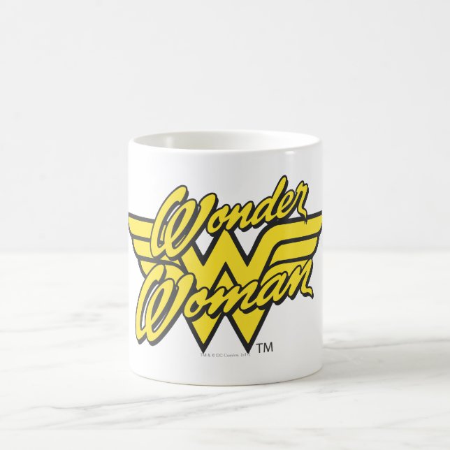 Wonder Woman Logo 1 Coffee Mug (Center)