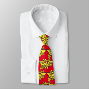 Wonder Woman Logo 1 Tie