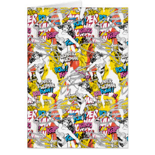 Wonder Woman Neon Pattern