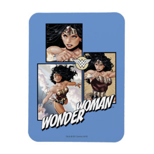 Wonder Woman New 52 Comic Art Graphic Magnet