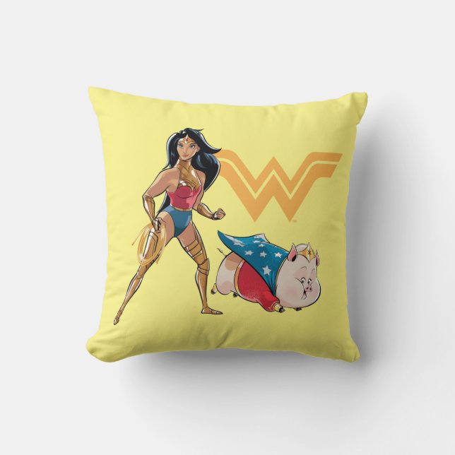 Wonder Woman & PB Cushion (Front)