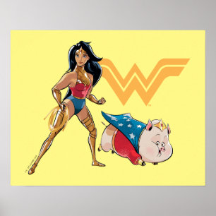 Wonder Woman & PB Poster