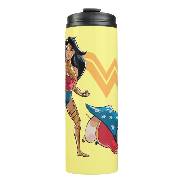 Wonder Woman & PB Thermal Tumbler (Front)