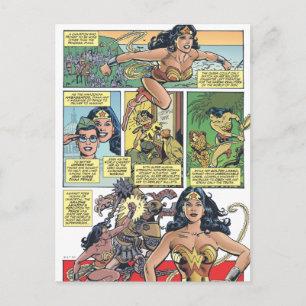 Wonder Woman Princess Diana Postcard