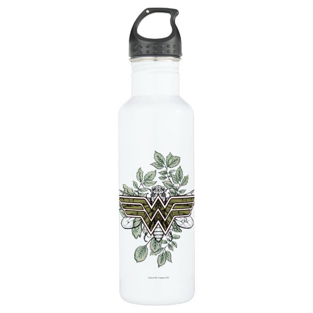 Wonder Woman Queen Bee Logo 710 Ml Water Bottle (Front)