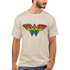 Wonder Woman Rainbow Logo