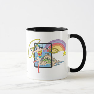 Wonder Woman Rainbow Mug