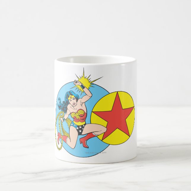 Wonder Woman Red Star Coffee Mug (Center)