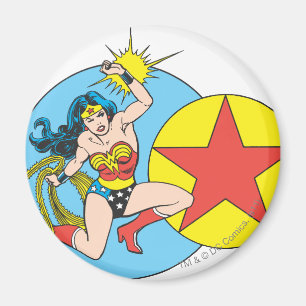 Wonder Woman Red Star Magnet