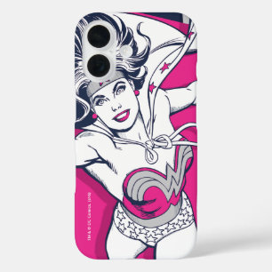 Wonder Woman Retro Glam Character Art iPhone 16 Case