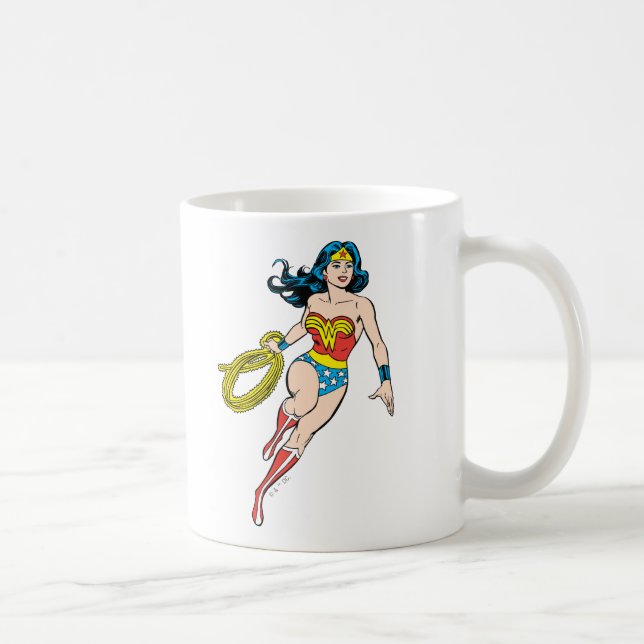 Wonder Woman Run Coffee Mug (Right)
