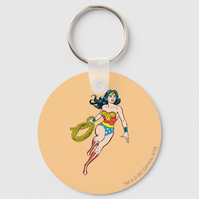 Wonder Woman Run Key Ring (Front)