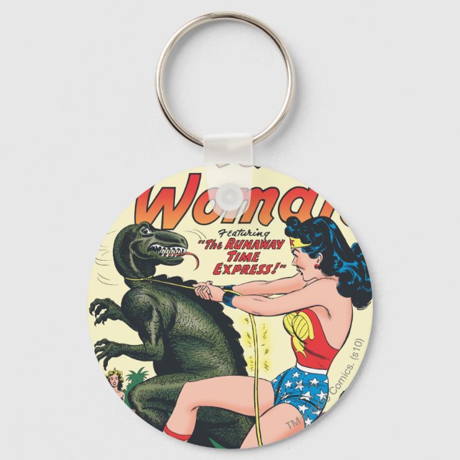 Wonder Woman Runaway Time Express Key Ring (Front)