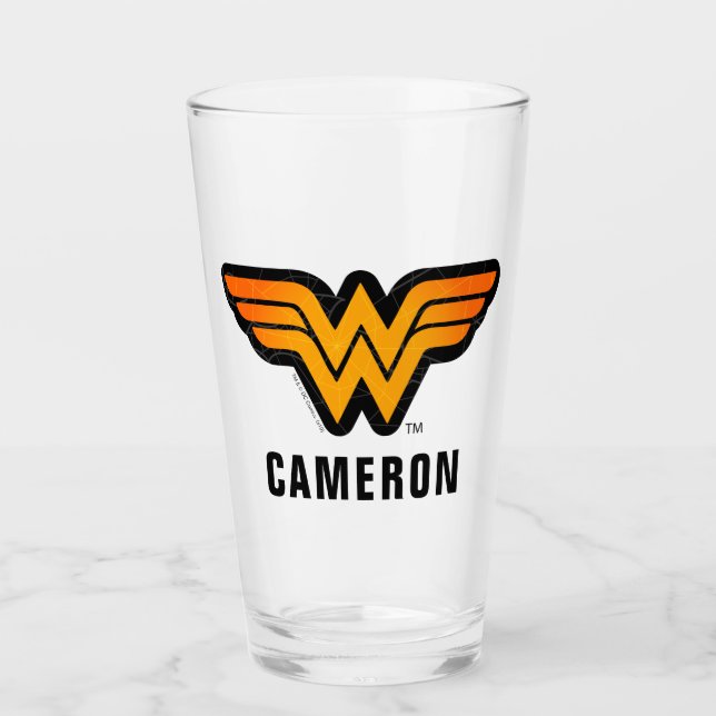 Wonder Woman | Seasonally Inspired Logo Glass (Front)