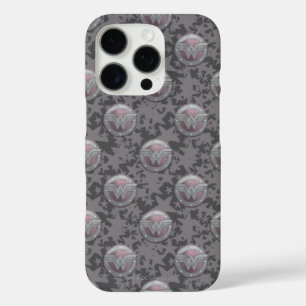 Wonder Woman Shield Pattern iPhone 16 Pro Case