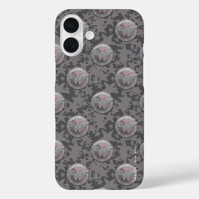 Wonder Woman Shield Pattern Case-Mate iPhone Case (Back)