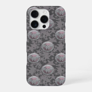 Wonder Woman Shield Pattern iPhone 16 Pro Case