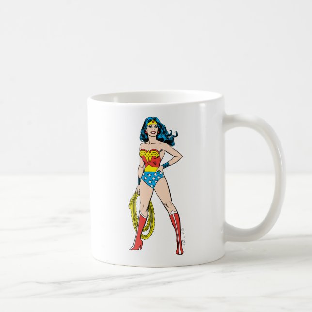 Wonder Woman Standing Coffee Mug (Right)