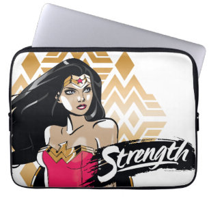Wonder Woman Strength Laptop Sleeve