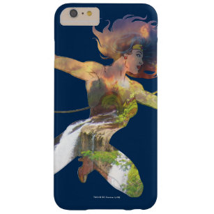 Wonder Woman Sunset Waterfall Silhouette Barely There iPhone 6 Plus Case