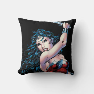 Wonder Woman Swinging Sword Cushion