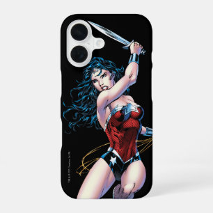 Wonder Woman Swinging Sword iPhone 16 Case