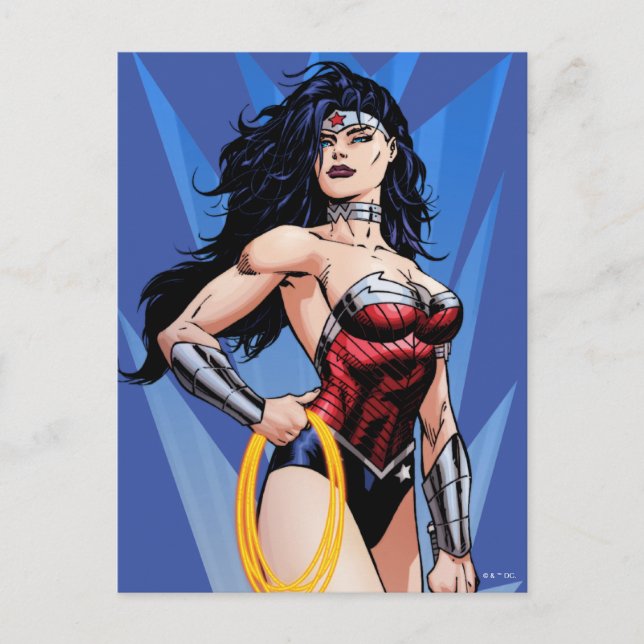 Wonder Woman & Sword Postcard (Front)