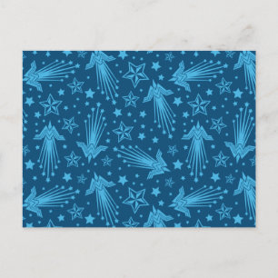 Wonder Woman Symbol Pattern Postcard