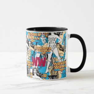 Wonder Woman Toss Pattern Mug
