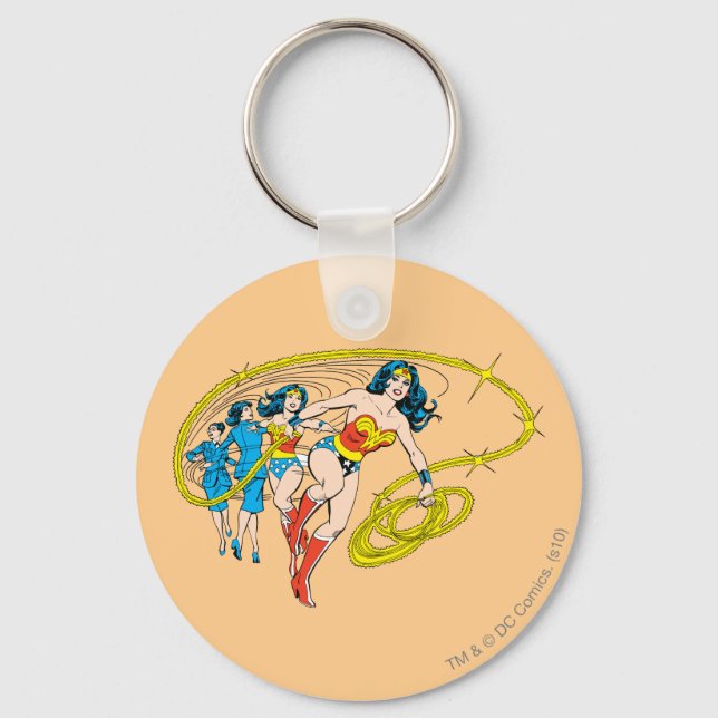 Wonder Woman Transform Key Ring (Front)