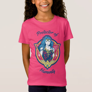 Wonder Woman Tri-Color Graphic T-Shirt