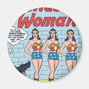 Wonder Woman Triple Identity Magnet