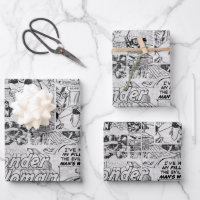 Wonder Woman Vintage Comic Pattern