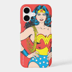 Wonder Woman Vintage Pose with Lasso