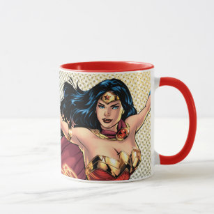 Wonder Woman Wearing Cape Mug