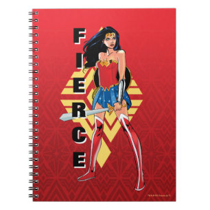 Wonder Woman With Sword - Fierce Notebook