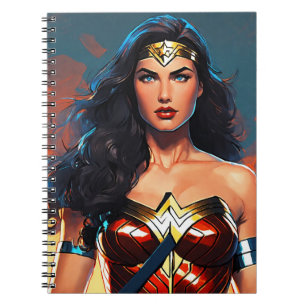 wonder women comic cover#1 Notebook