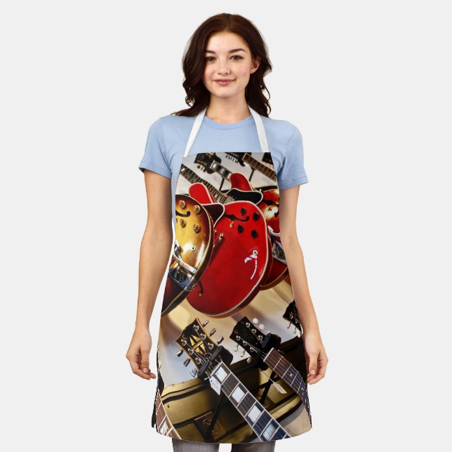 Wonderful Acoustic Guitar Apron (Worn)