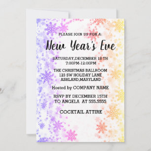 Wonderful, Amazing  New Year Invitation