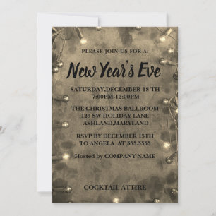 Wonderful, Amazing, Sparkly NewYear  Invitation