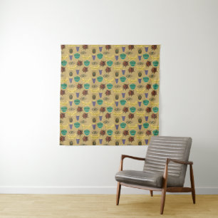 Wonderful Ancient Symbols Pattern Tapestry