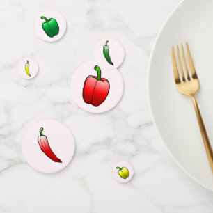 Wonderful and Colourful Peppers Confetti