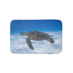 Wonderful Aquatic Turtle Bath Mat