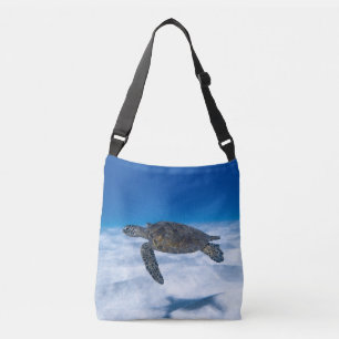 Wonderful Aquatic Turtle Crossbody Bag